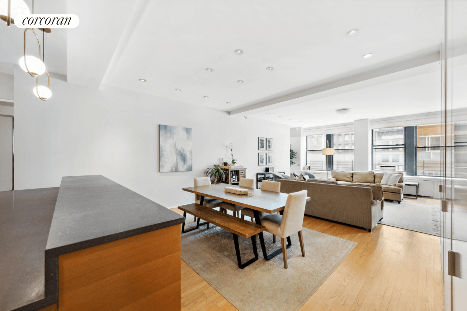 Enjoy an incredible amount of space in this 1800sqft oversized 3 bed, 3 bath loft with high ceilings and a wall of Southern facing windows that make for a brilliantly ...