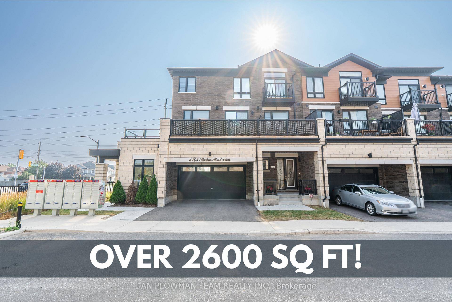 Offers Anytime ! This Stunning And Spacious 3 Year Old End Unit Townhome In The Heart Of Brooklin Combines Luxury, Comfort, And Convenience.