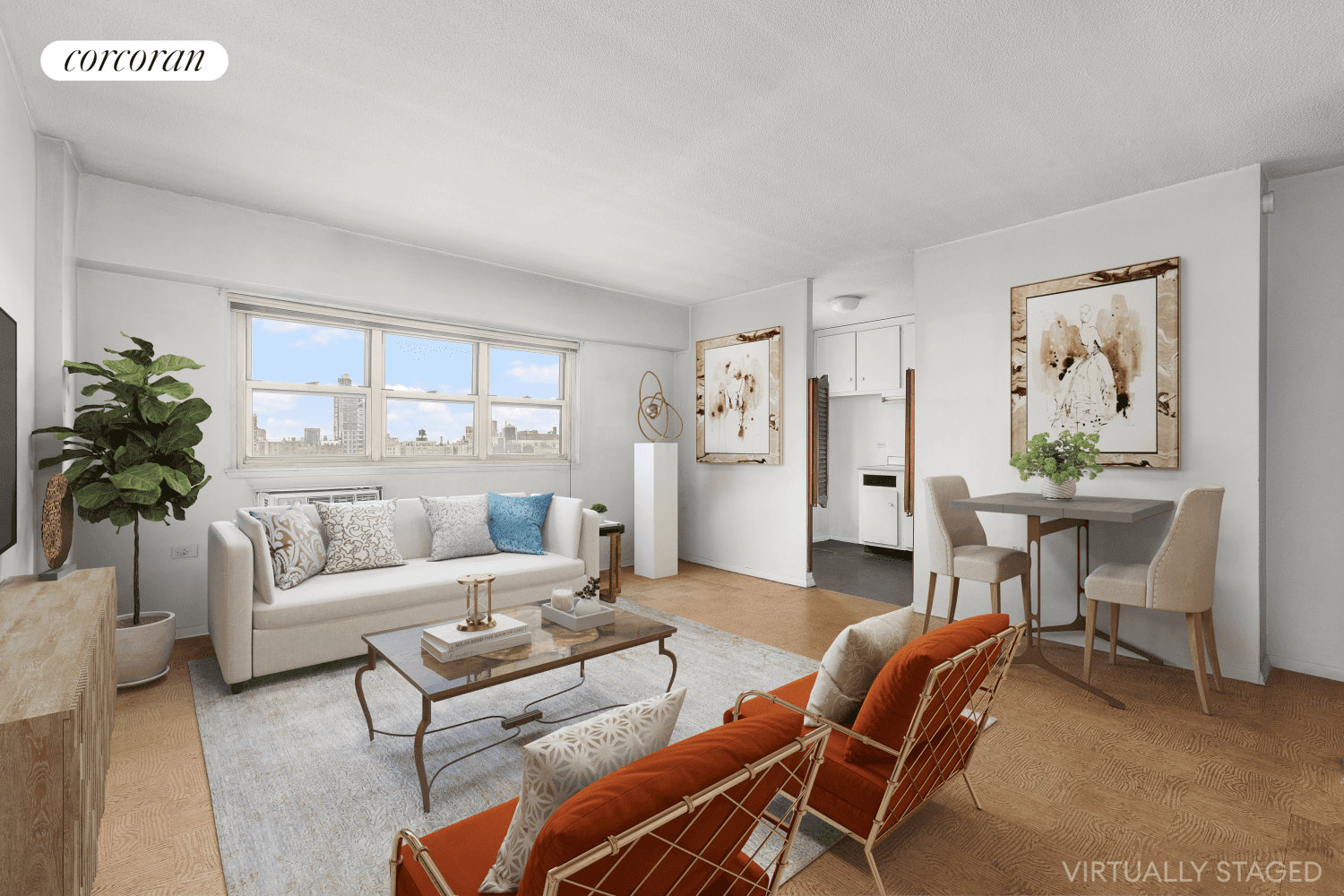 DUPLEX 1 bedroom1 bath with excellent sunlight on 90th amp ; Columbus.