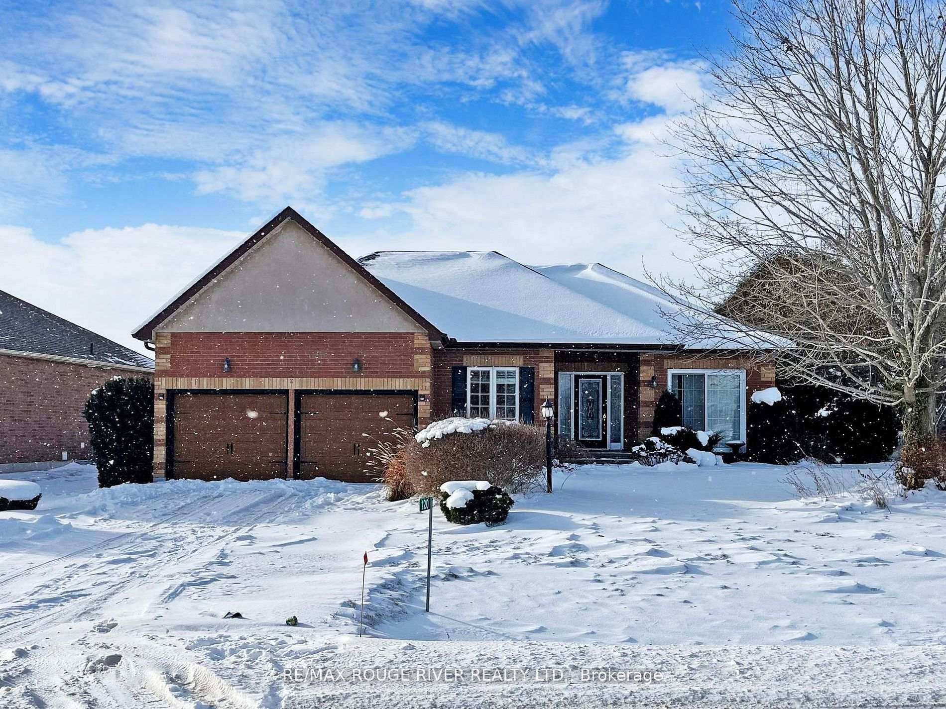 his large, beautiful 2 2 bedroom bungalow located near Lake Scugog is move in ready !