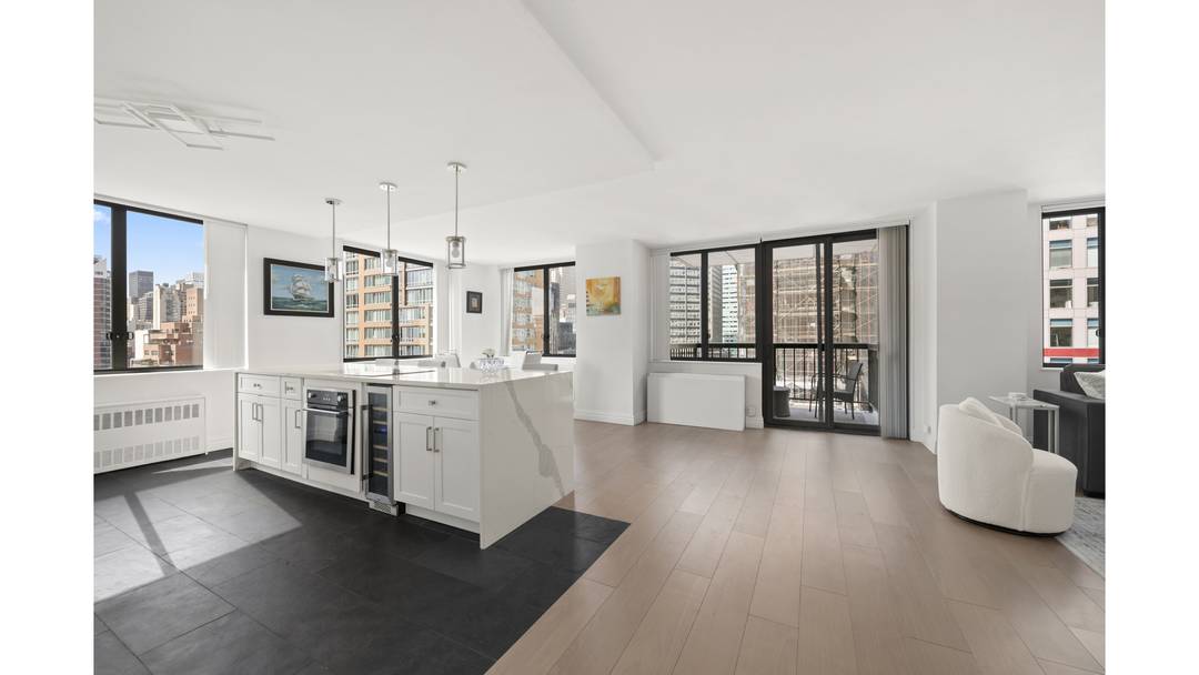 Perched high above the city, this beautifully renovated 2 bedroom, 2.