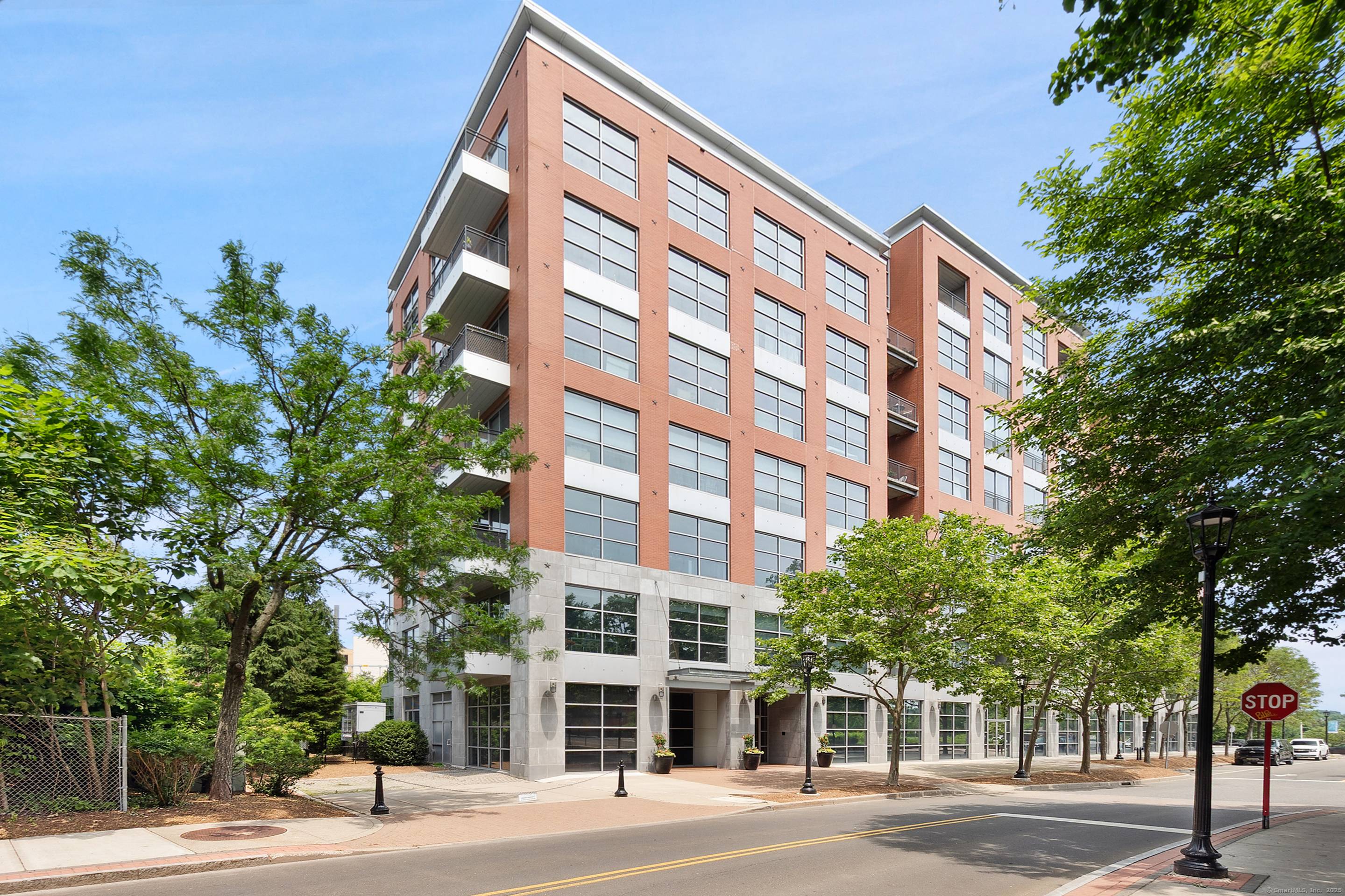 Modern Downtown SoNo Condo located on the L.