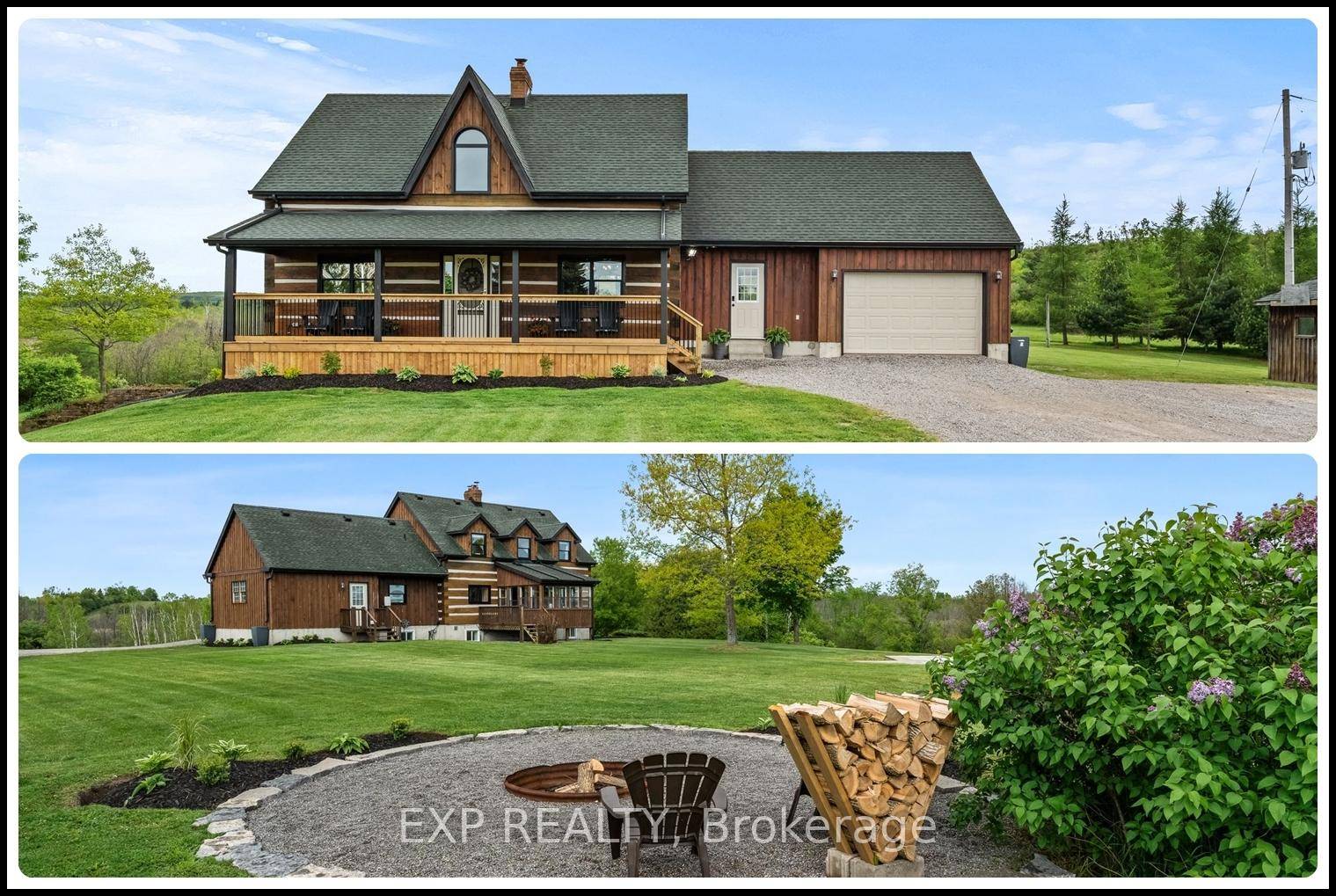 Tucked at the end of a long, private driveway and hidden from view, this breathtaking 100 acre property offers unmatched seclusion with no neighbours in sight.