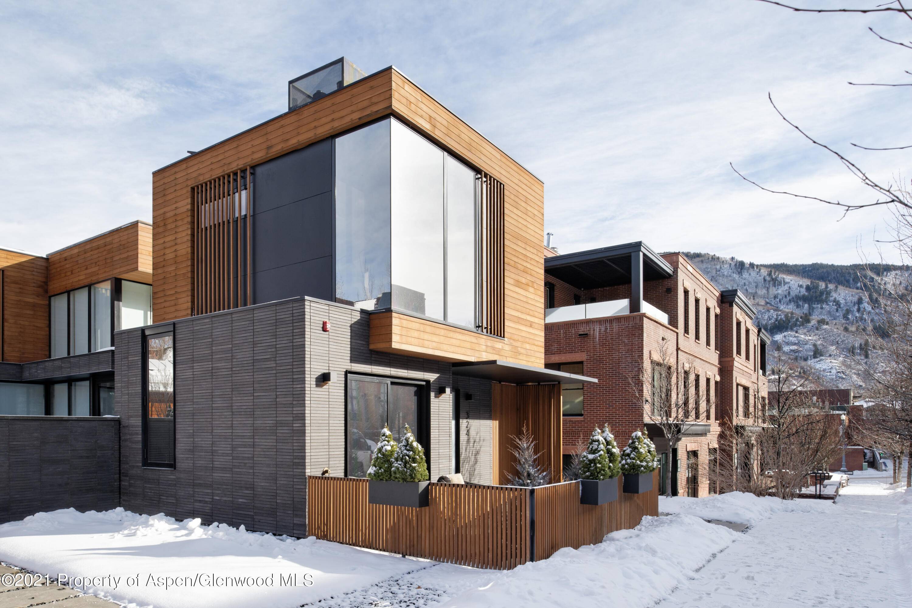 This newly built, three story home features a contemporary design with high end finishes.