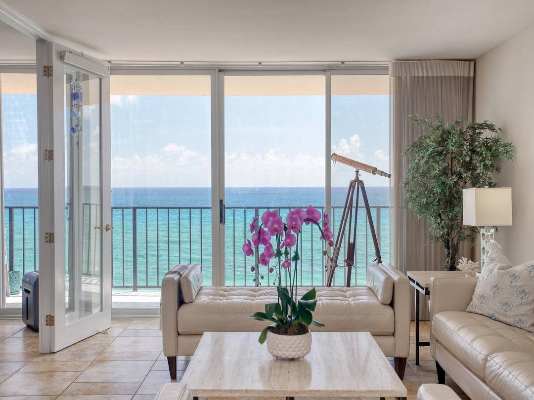 A Rare Find ! Spectacular Direct Ocean views from three rooms.