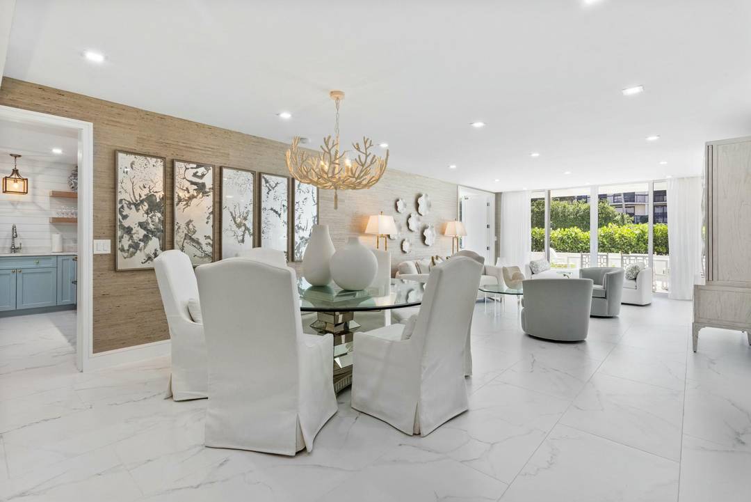 Stunning fully renovated Palm Beach residence with the feel of a private estate.