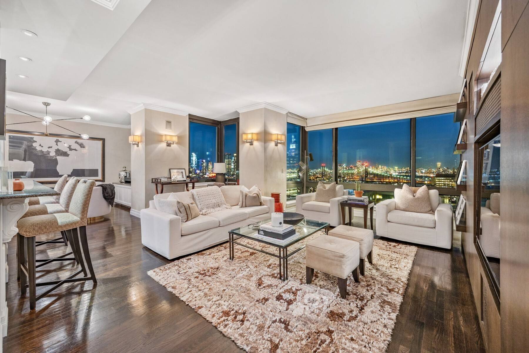 Experience the epitome of luxury living in this expansive three bedroom, three and a half bathroom residence, encompassing over 2, 800 square feet in the esteemed Belaire Condominium.
