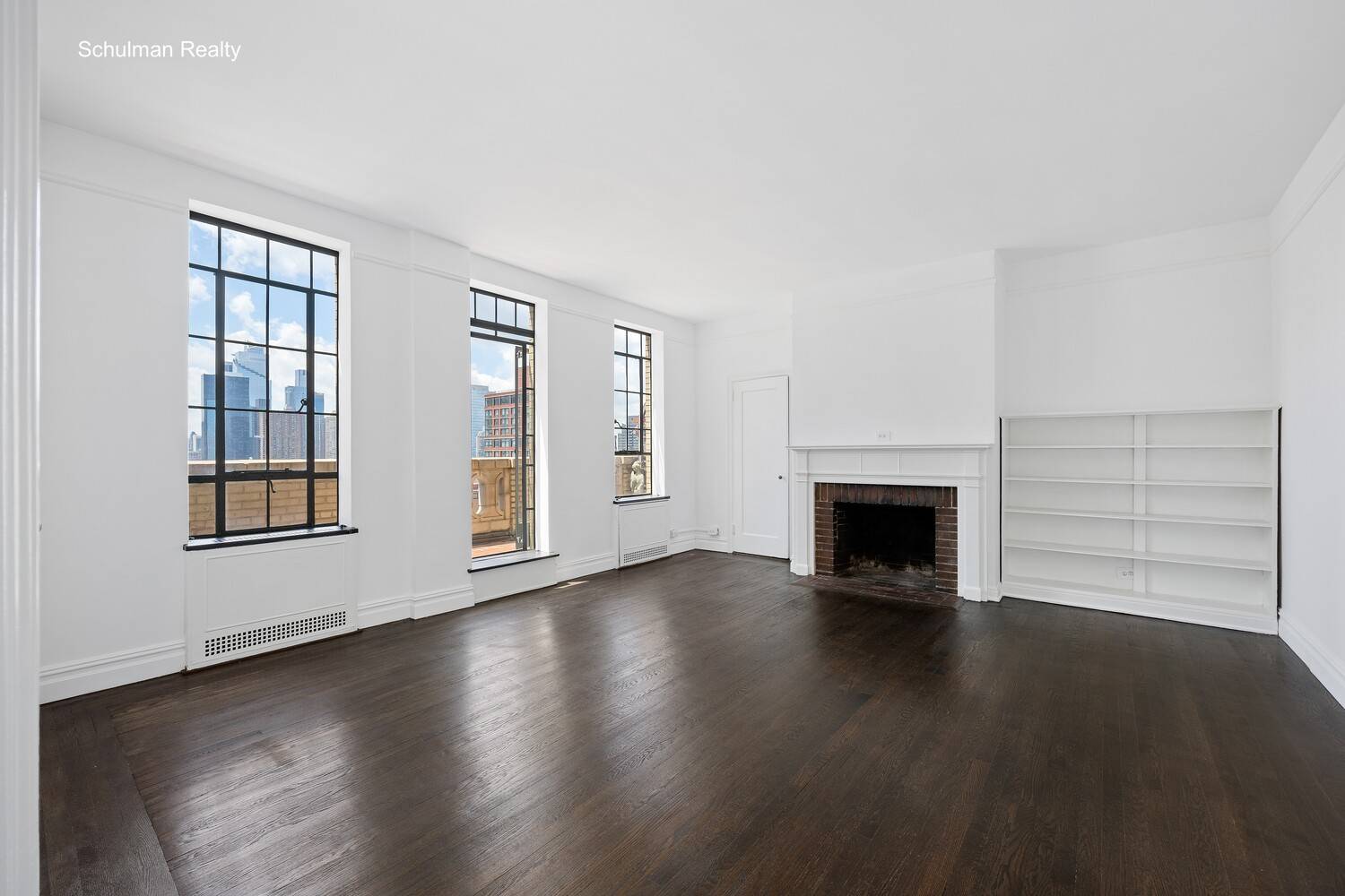 Penthouse C is a rare and exceptional one bedroom apartment with two terraces featuring architectural details and spectacular open city views.