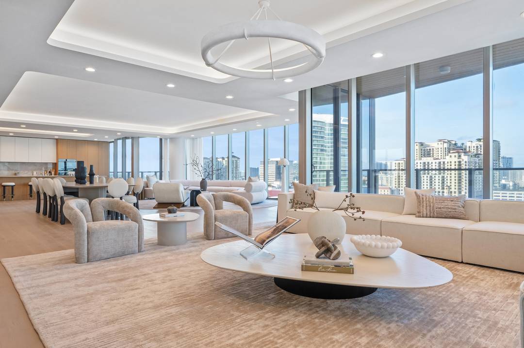 One of a kind custom floor plan, move in ready 3 bedroom, 31 2 bath residence in this 41 unit boutique, luxury waterfront building.