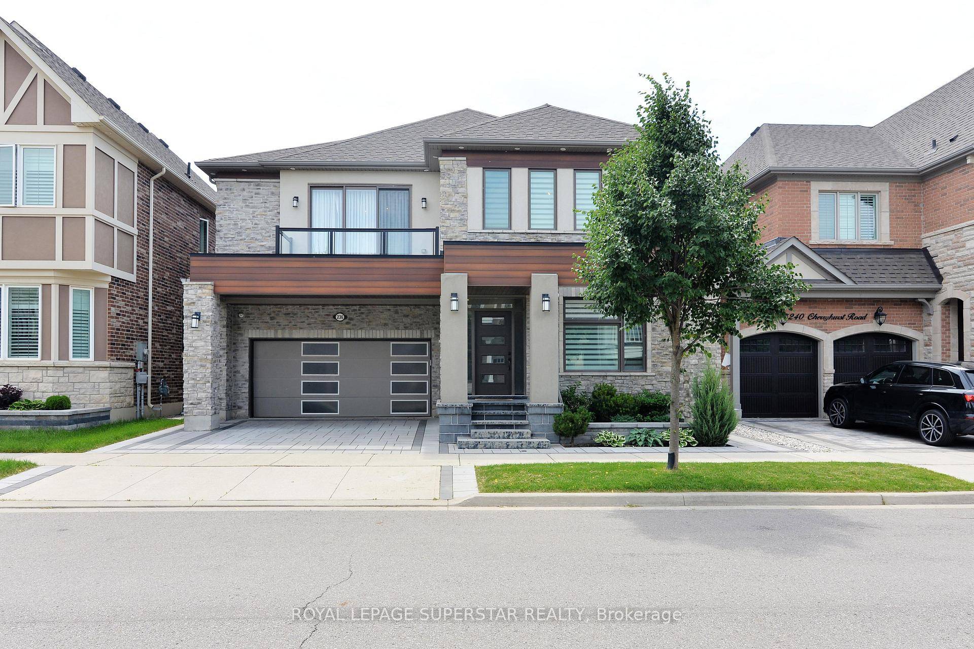 Welcome to a Luxurious 6 BR, 5 WR Contemporary Style Detached Home with UNIQUE main floor In LawSuite w Ensuite can also use an Office in prestigious Preserve neighbourhood.