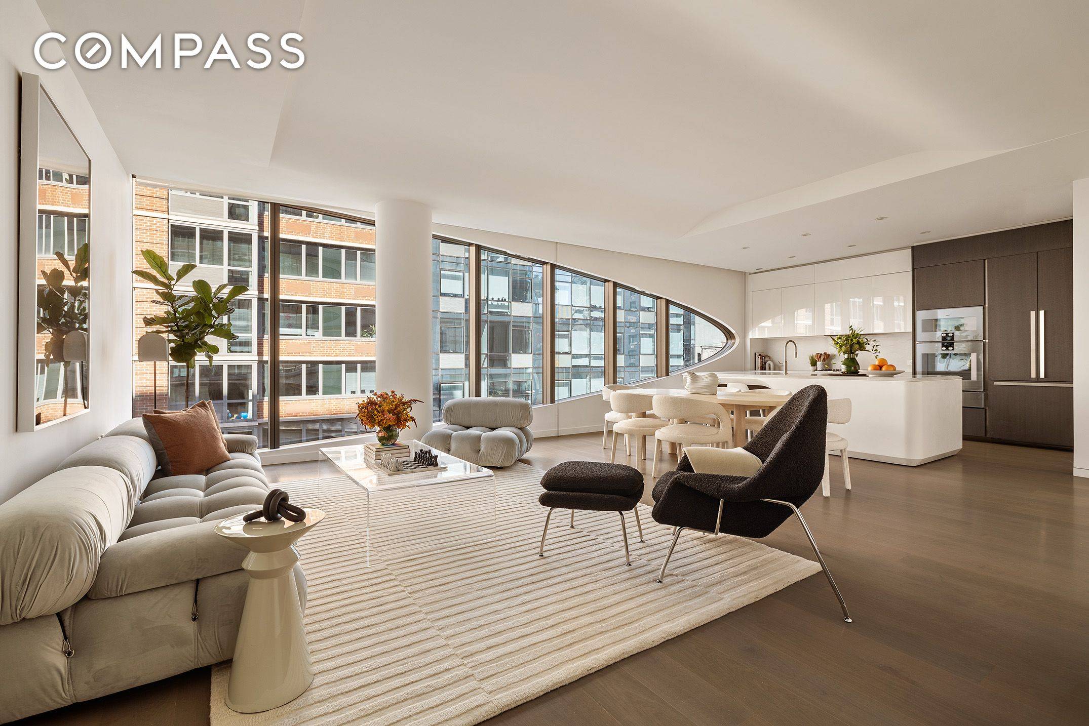 Residence 18 at Zaha Hadid s 520 West 28th Street is a 2 bedroom, 2.