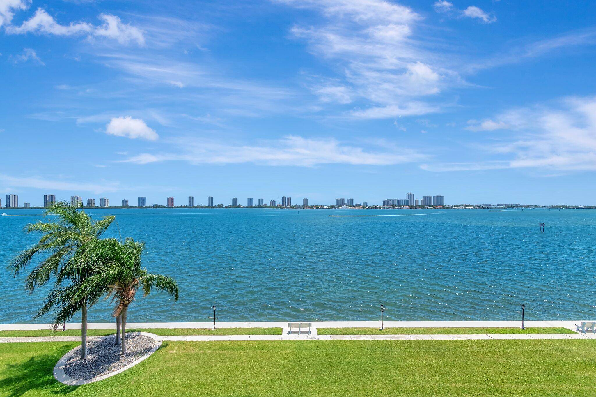 Breathtaking views of the intracoastal greet you as you enter this stunning, spacious, well maintained 2 bedroom, 2 bath condo.