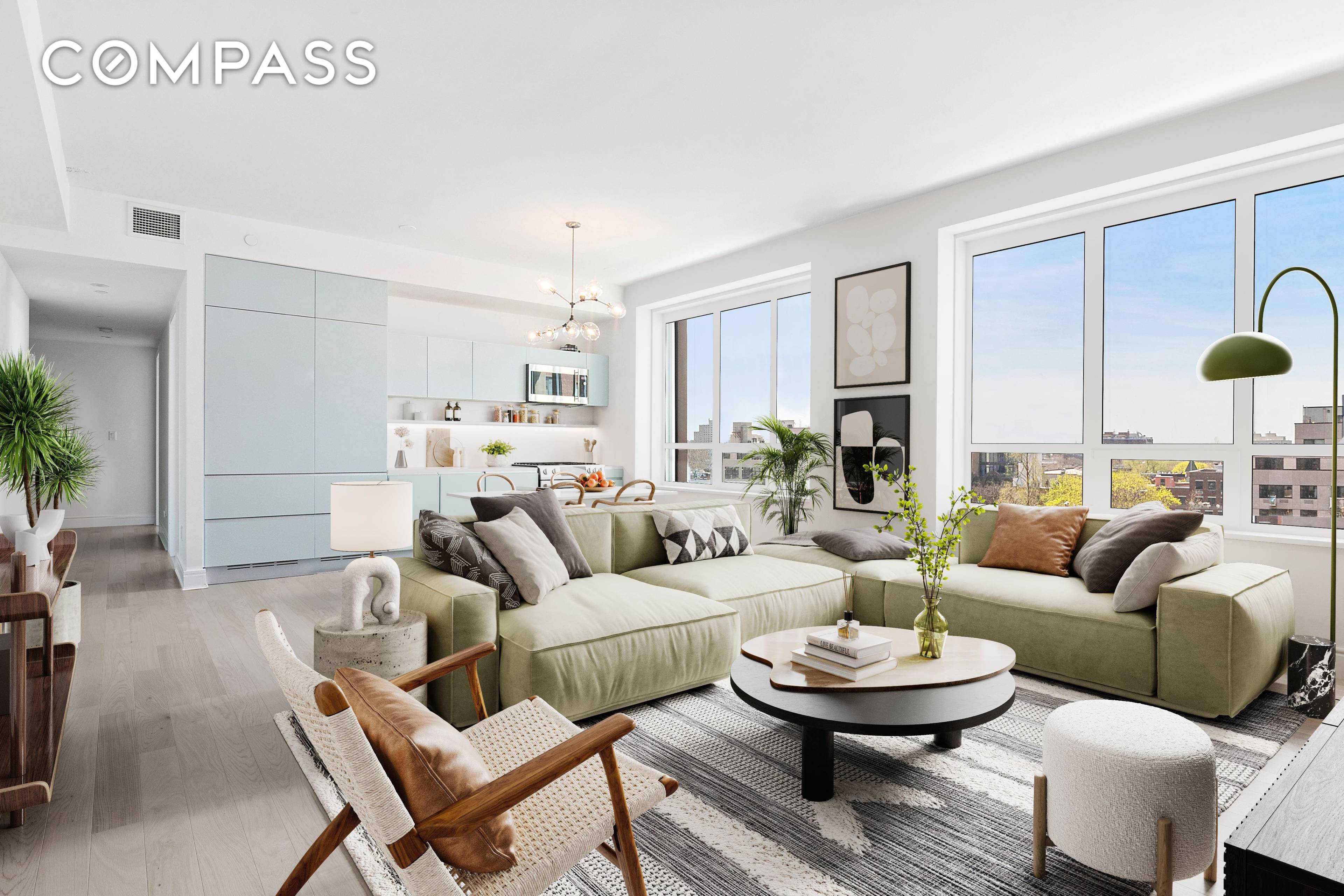 With southern exposure from every room, Residence No.