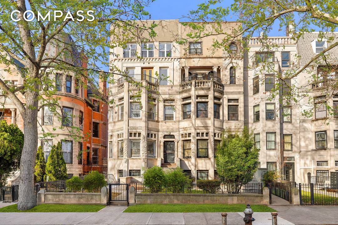 Introducing 859 St. Marks Avenue a truly majestic, south facing five story limestone mansion set on one of the most architecturally significant streets in the Crown Heights North Historic District.
