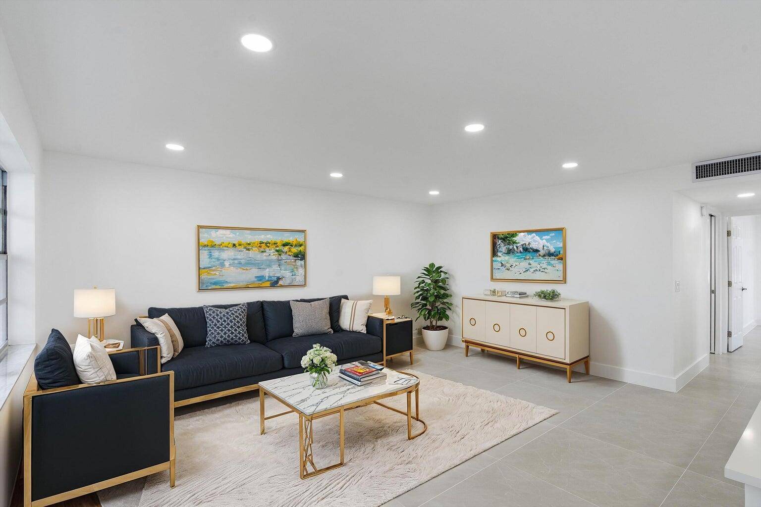 Larger first floor unit completely remodeled and ready for immediate occupancy !