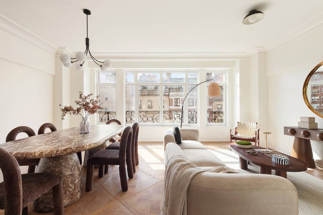 Exquisite Parisian Elegance on the Upper East Side Experience Parisian sophistication in the heart of New York City at 27 East 79th Street, Residence 5 a full floor, 2 bedroom, ...