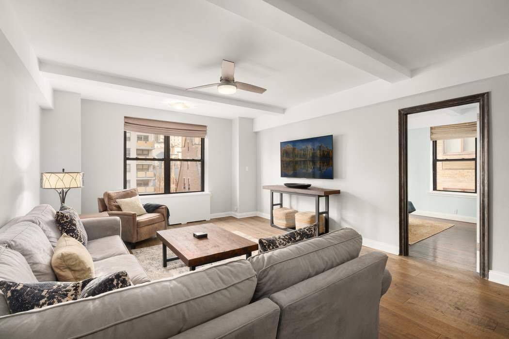 This three bedroom, three bath on the 14th floor of the Oliver Cromwell is perfectly located steps from Central Park West at 72nd Street with views to the Dakota across ...