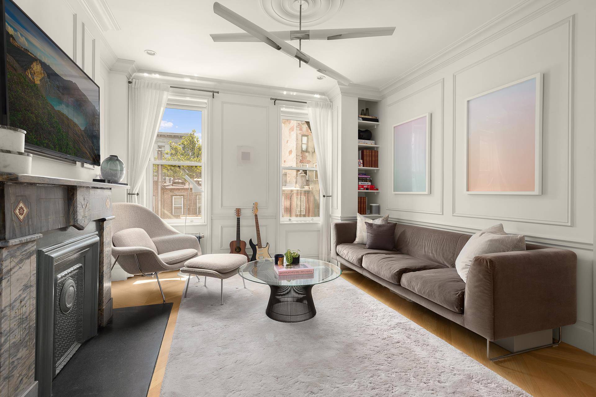 This impeccably designed 2br 2ba home, located on highly desirable West 10th Street in the heart of the West Village, was gut renovated to the highest standard in 2015.