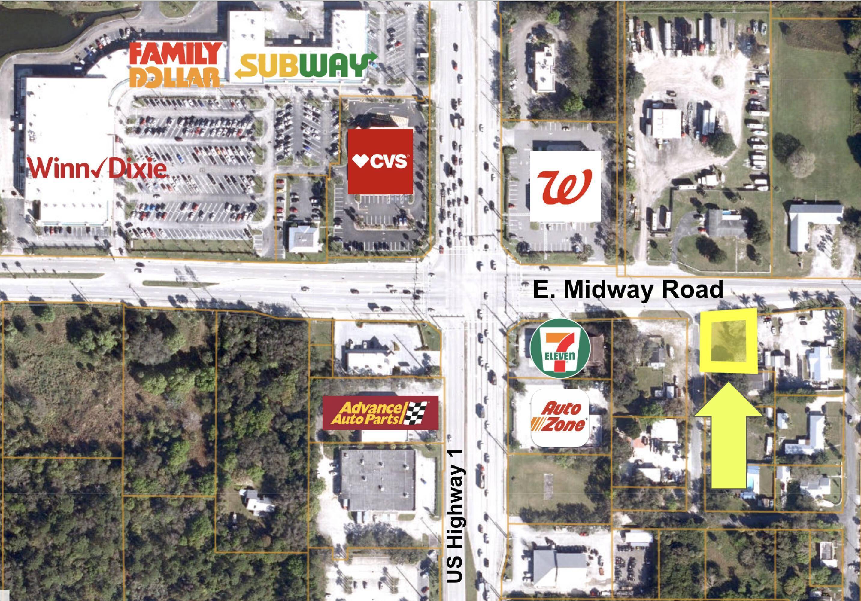 Strategically positioned along the high traffic Midway Road corridor 40, 000 AADT, this 0.