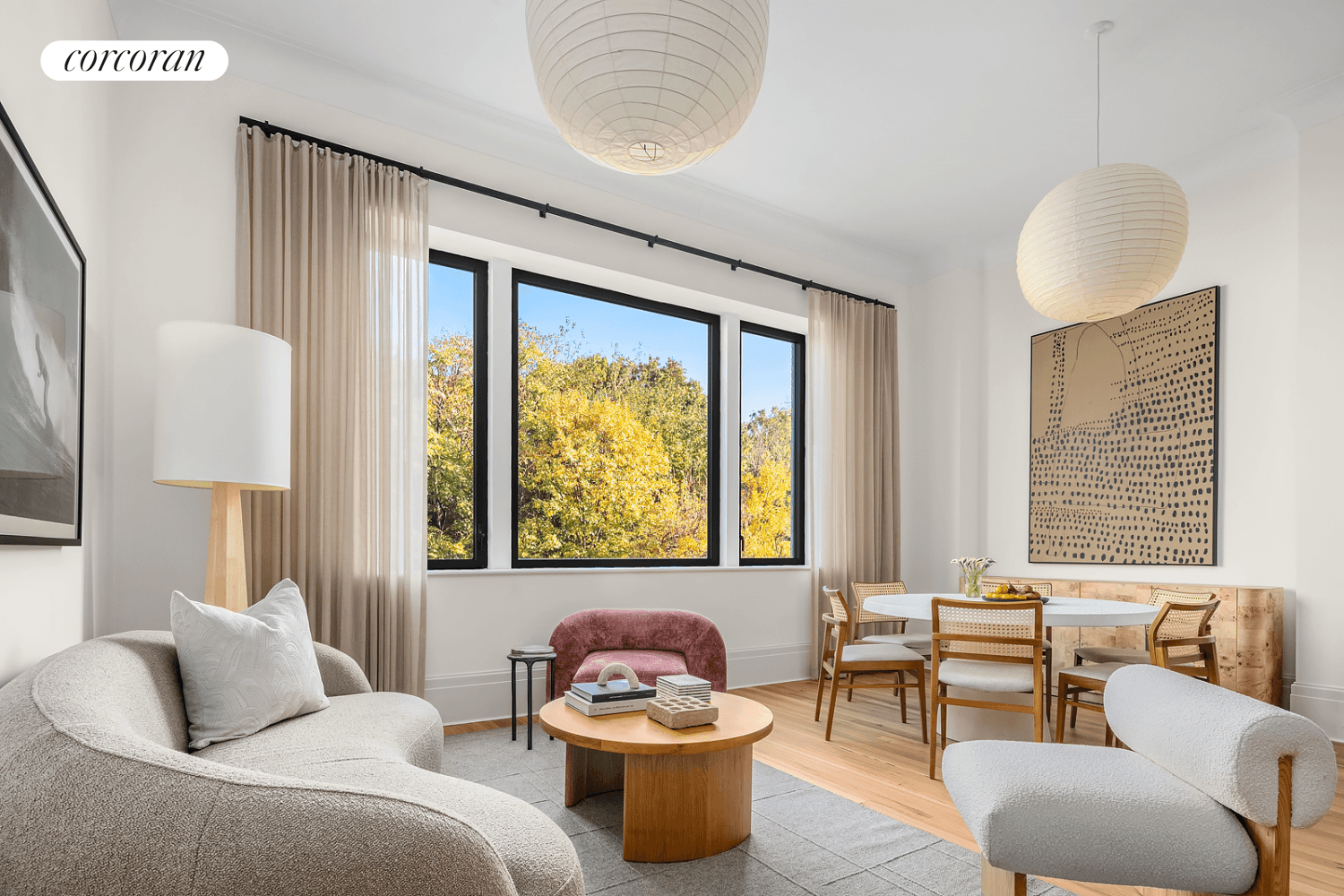 OVERSIZED 3 BED 3 BATH RENTAL IN PARK SLOPE'S PREMIERE CONDOMINIUM, NOW AVAILABLE Apartment 3B at One Prospect Park West is a 2, 144 sq.