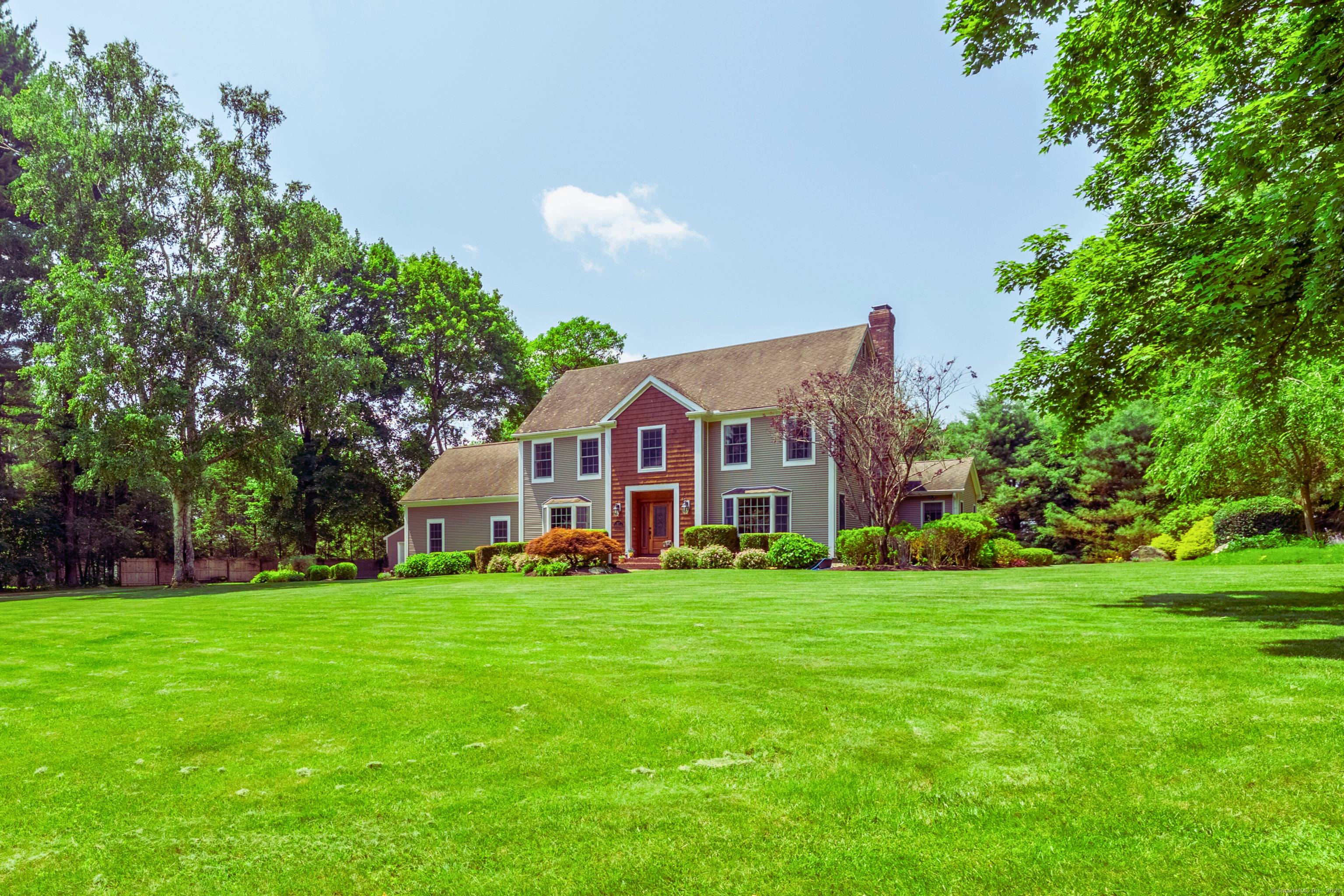 Welcome to the desirable Merryall section of New Milford, one of the town's premier neighborhoods known for low taxes and expansive properties, and exceptional privacy.