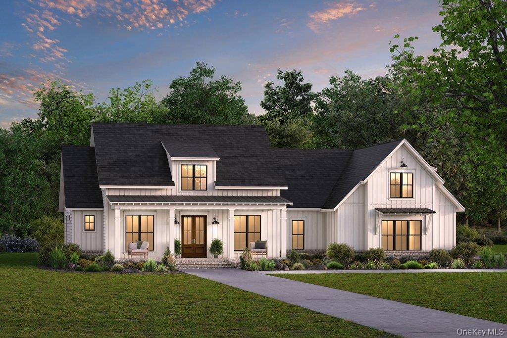 SINGLE LEVEL LIFESTYLE ! Discover this Modern Farmhouse Style RANCH on almost 6 acres.