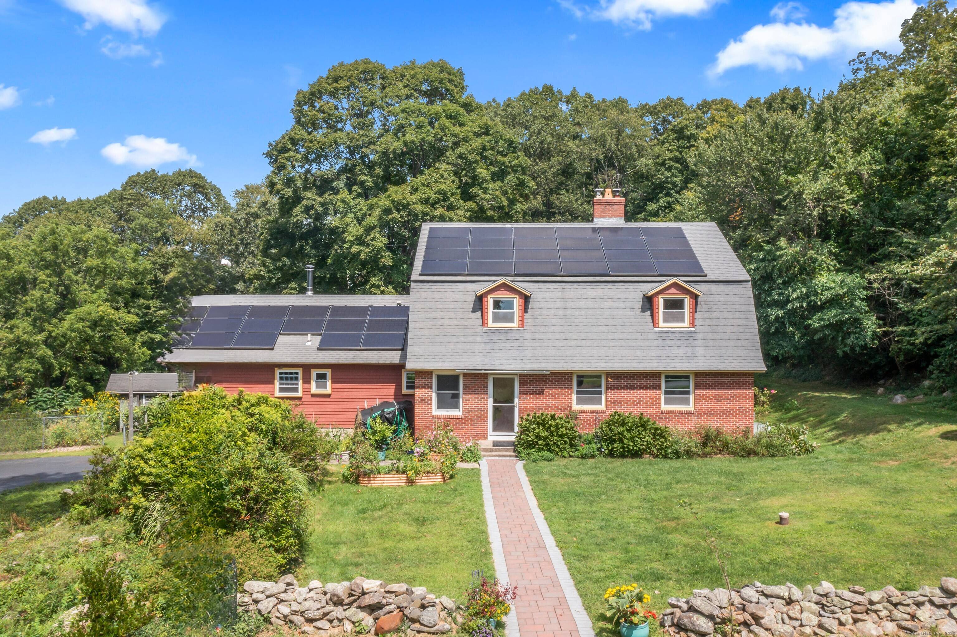 Skip the big repairs this Dutch Colonial has just received MAJOR updates a high efficiency furnace, modern central A C system, a brand new septic tank, freshly painted interiors, relined ...