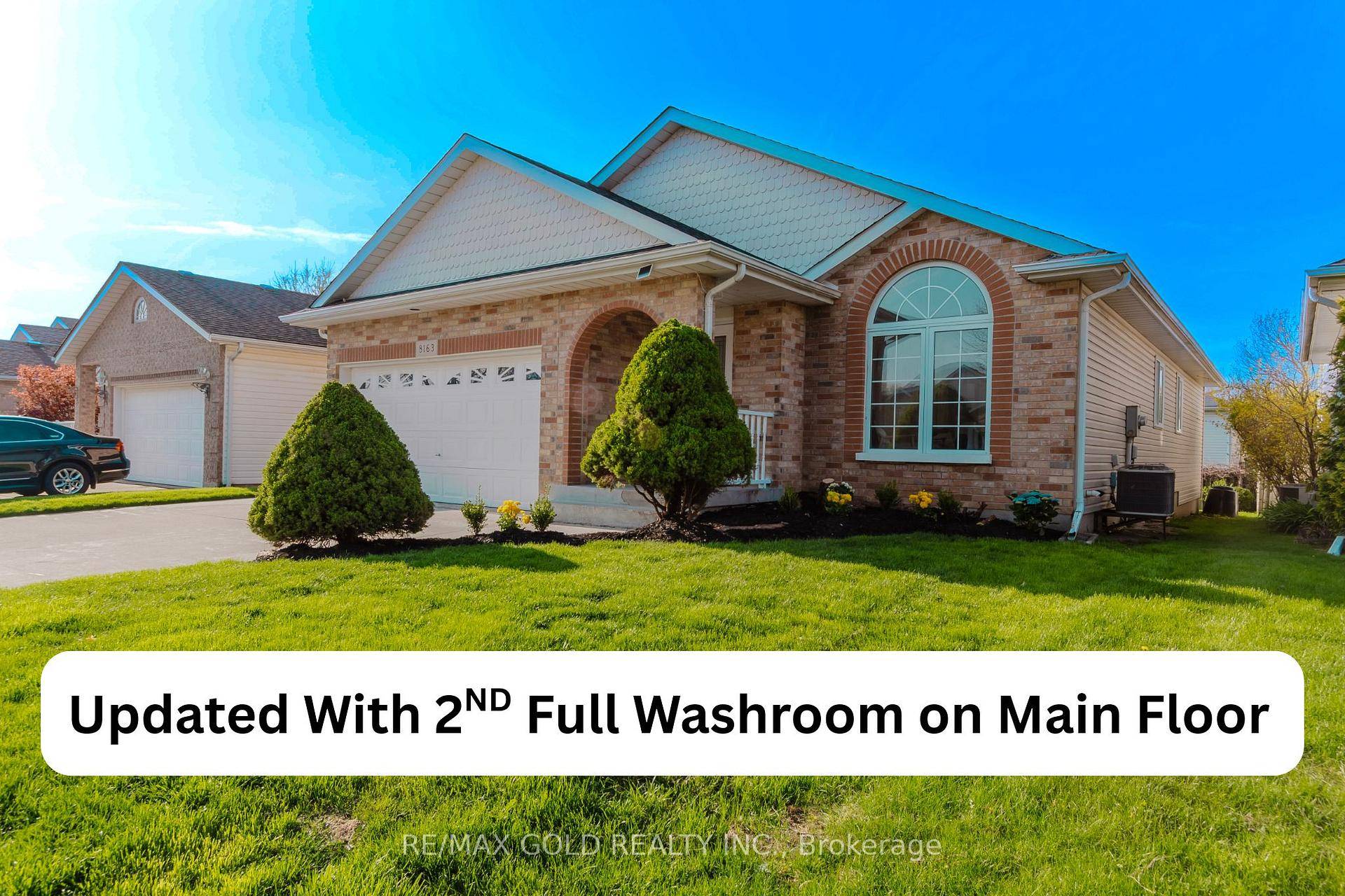 Updated with 2 ND full washroom on the main floor.