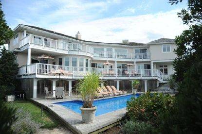 Bridgehampton Bayfront on Mecox Bay Stylish 6 Bdrm. Pool