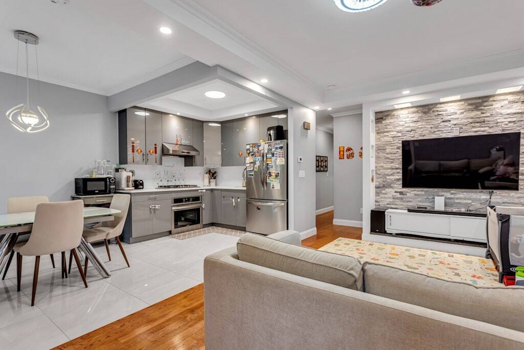 Recently renovated brick single family home featuring 2 bedrooms and 2 full bathrooms.