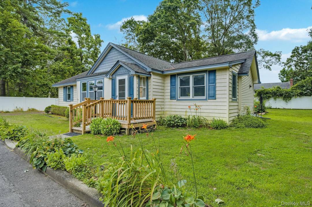 This charming ranch style home, located at the end of the street in the highly sought after Smithtown School District, offers inviting curb appeal and comfortable living.