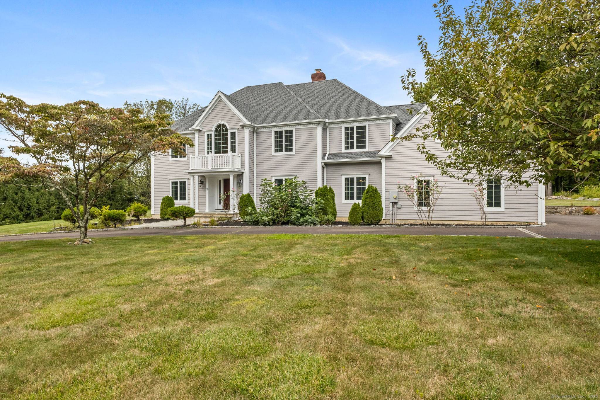 Don't Miss this Classic Colonial on 2 Acres Near Town Quiet Cul de Sac Location !
