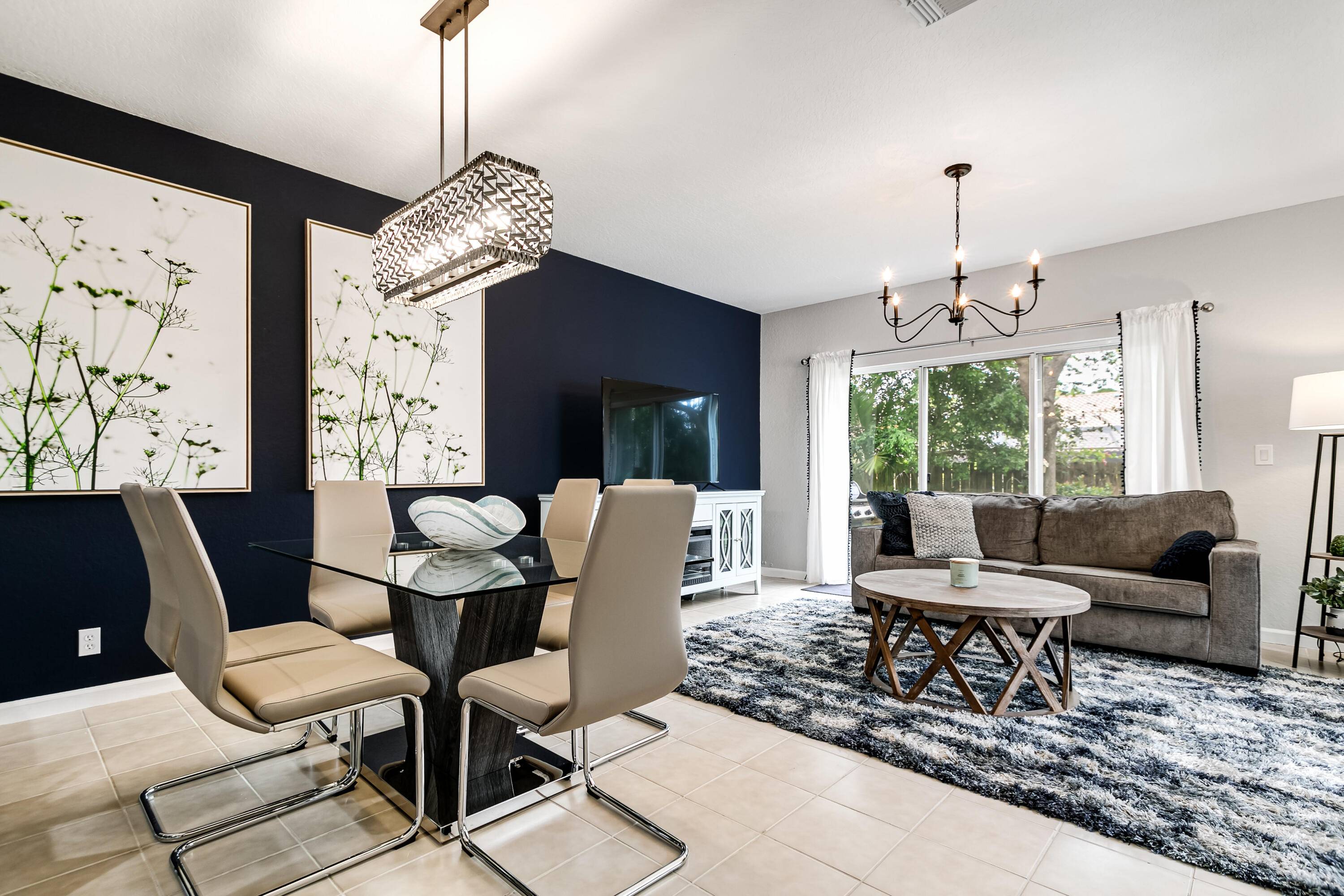 Impeccably decorated and furnished, turn key end unit townhome, right near the pool.