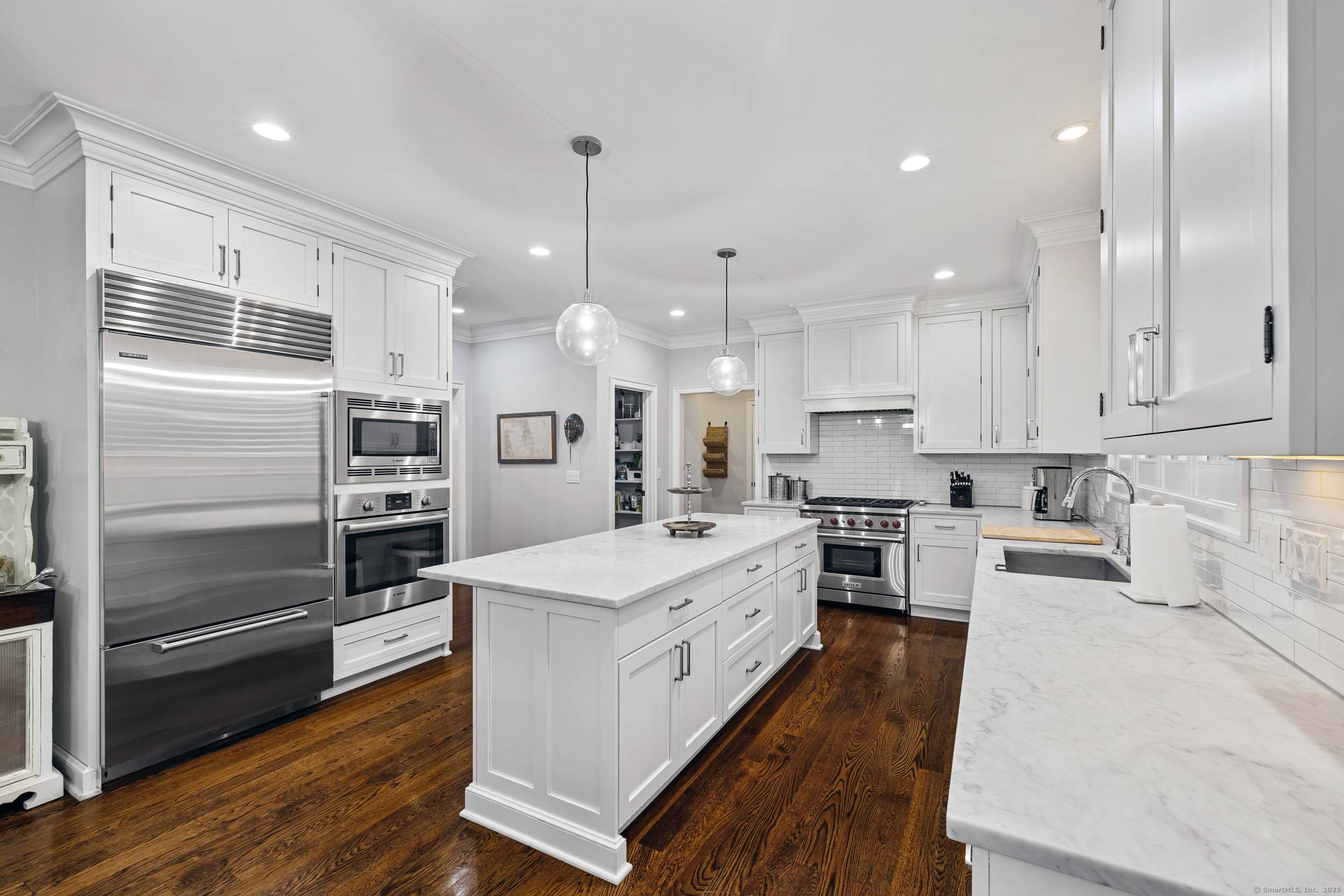 This modern transitional Colonial at 225 Good Hill Road, Weston, CT 06883 offers 5 bedrooms, 4 full and 1 half baths, and an open concept floor plan designed for natural ...