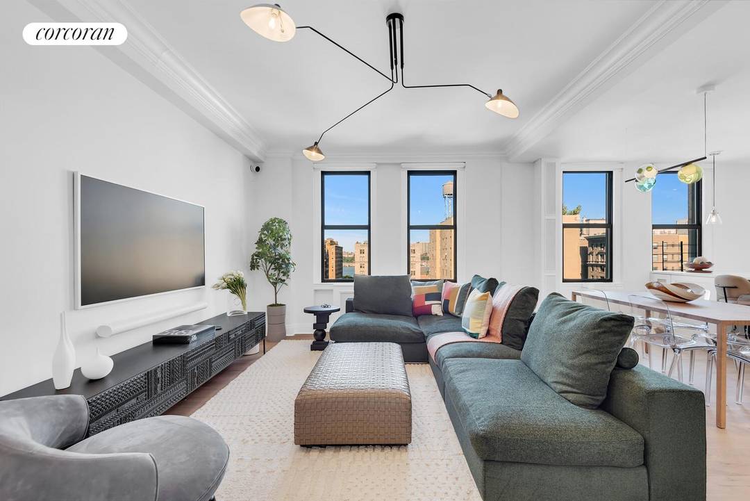 Apt 12F at 221 West 82nd Street is a stunning, triple mint 6 room corner home that was recently completely custom designed utilizing the finest quality materials throughout while preserving ...