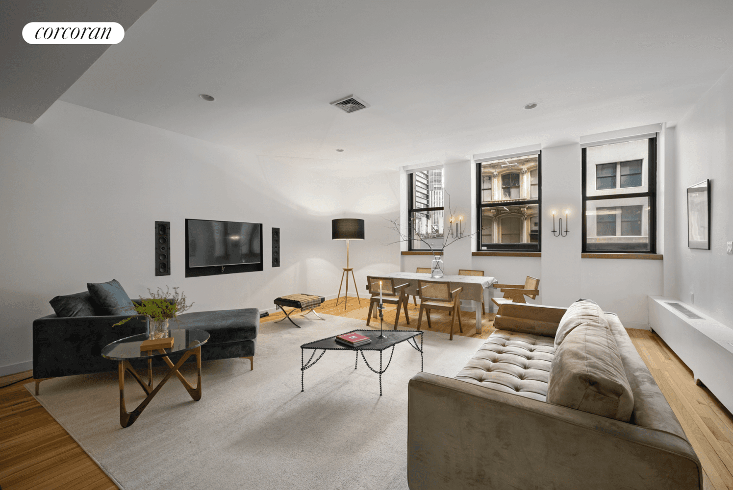 Welcome to 3C at 176 Broadway a harmonious blend of Tribeca charm and Financial District energy.