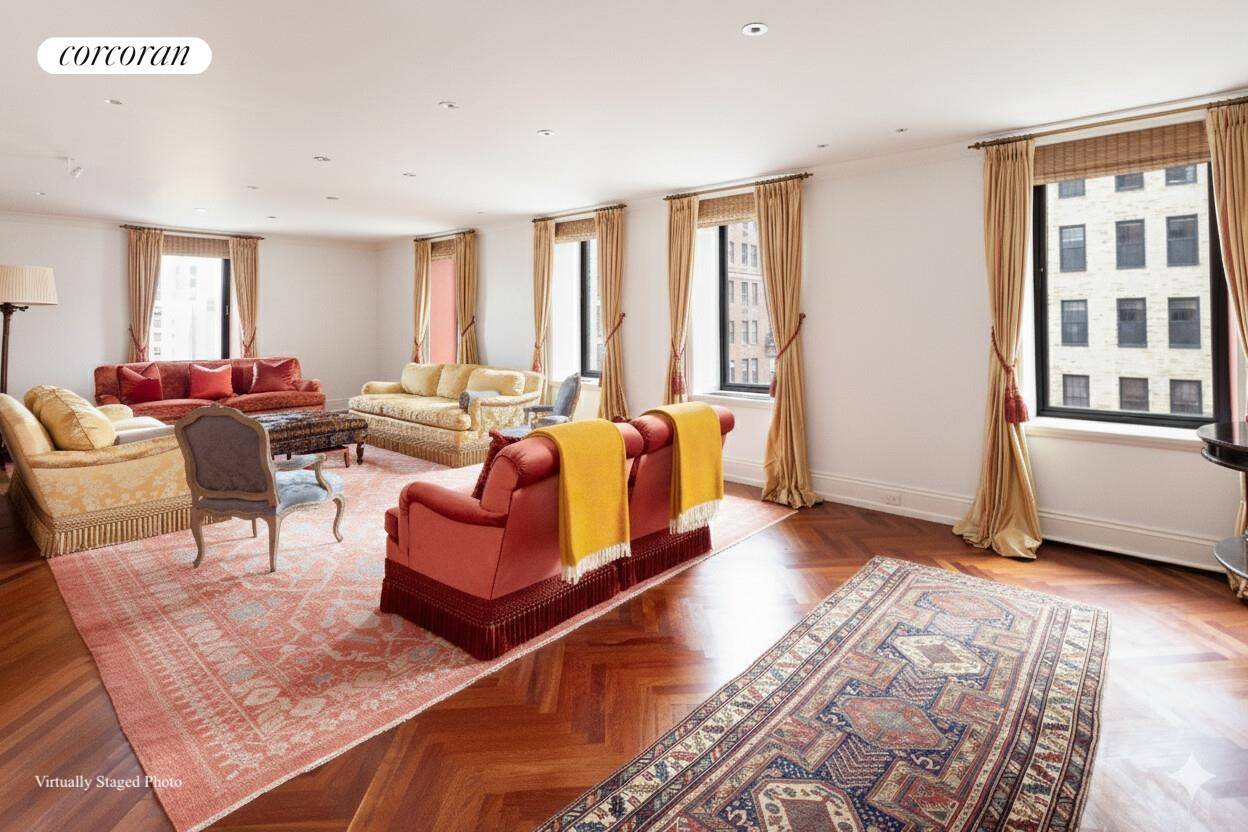 15 East 69th St, 9A Located in a renowned prewar condominium in the former Westbury Hotel, Residence 9A at 15 East 69th Street is a corner three bedroom, three and ...