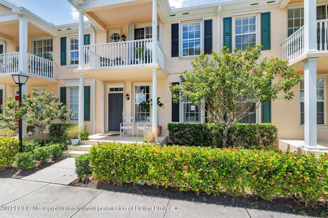 Exceptional opportunity to own a well located townhome with views of the Abacoa golf course.