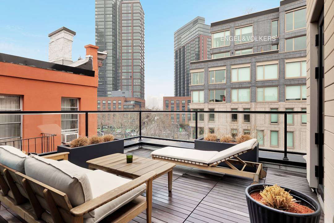 First Showing April 3rd, 2026 Offered turn key fully furnished this fourth floor home features a thoughtful layout with three bedrooms, two bathrooms, and two private terraces that create a ...