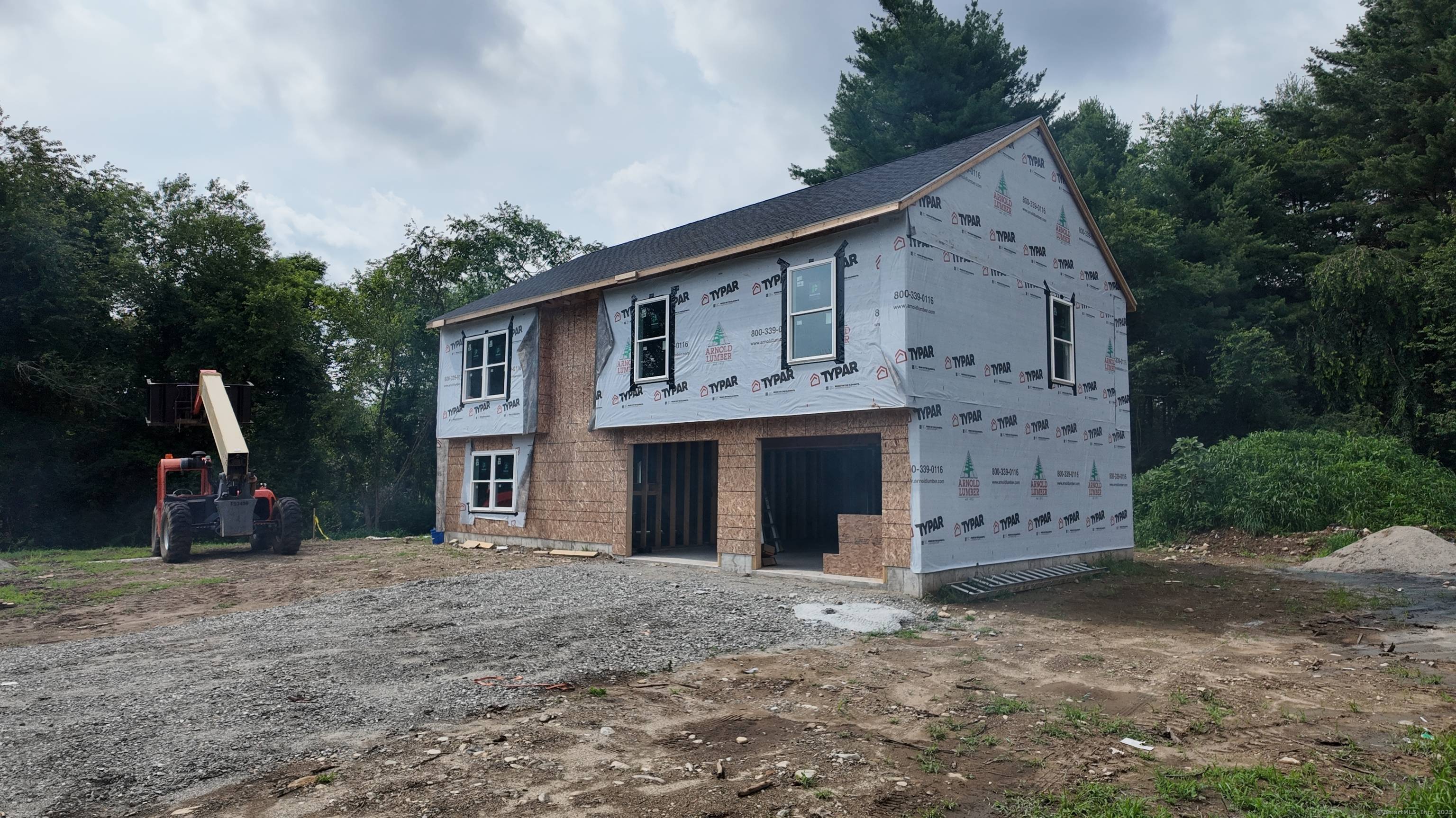 Brand New Contemporary Raised Ranch on a Beautiful 1 Acre Wooded Lot in Brooklyn.