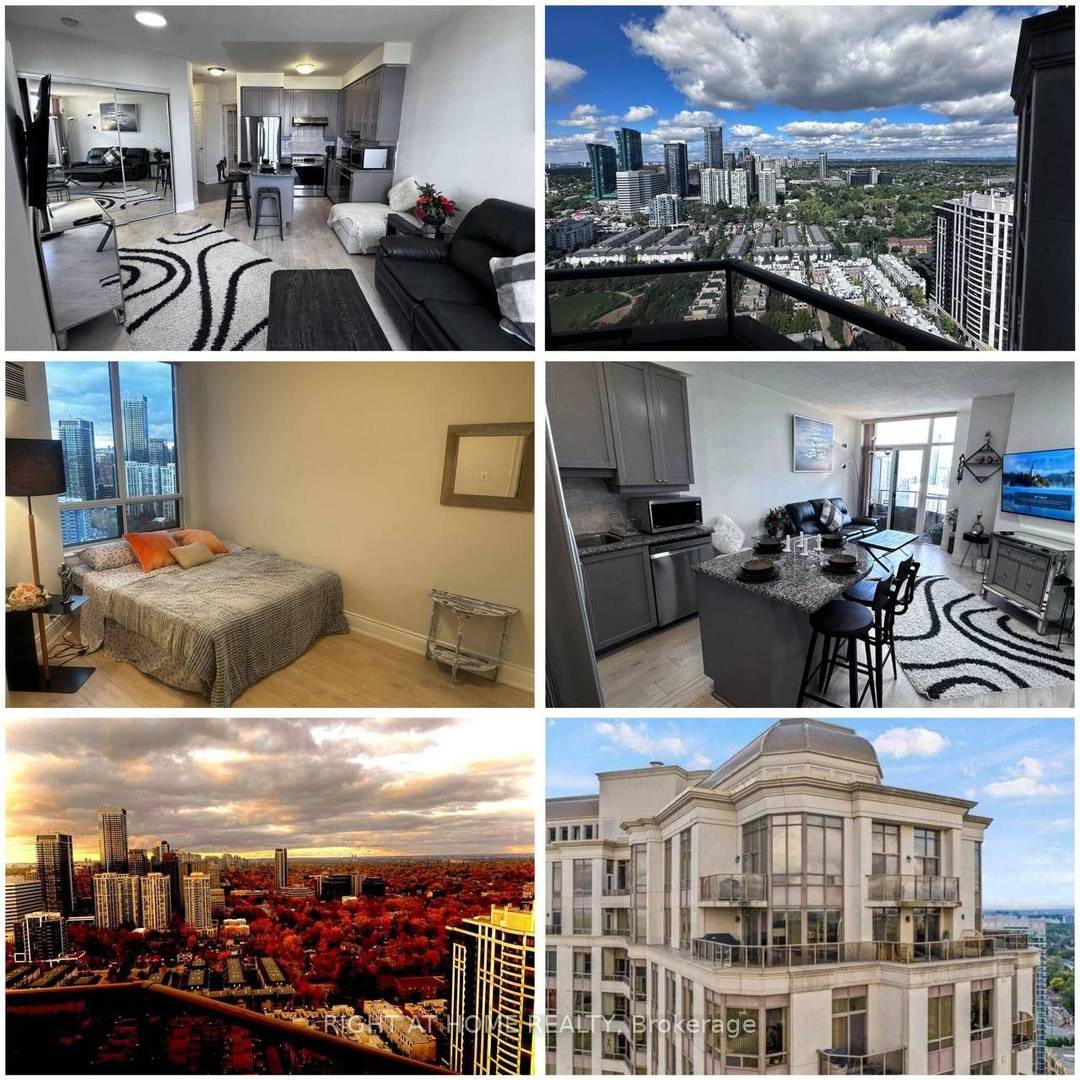 Lower Penthouse with unobstructed panoramic view in luxurious Tridel built condo.