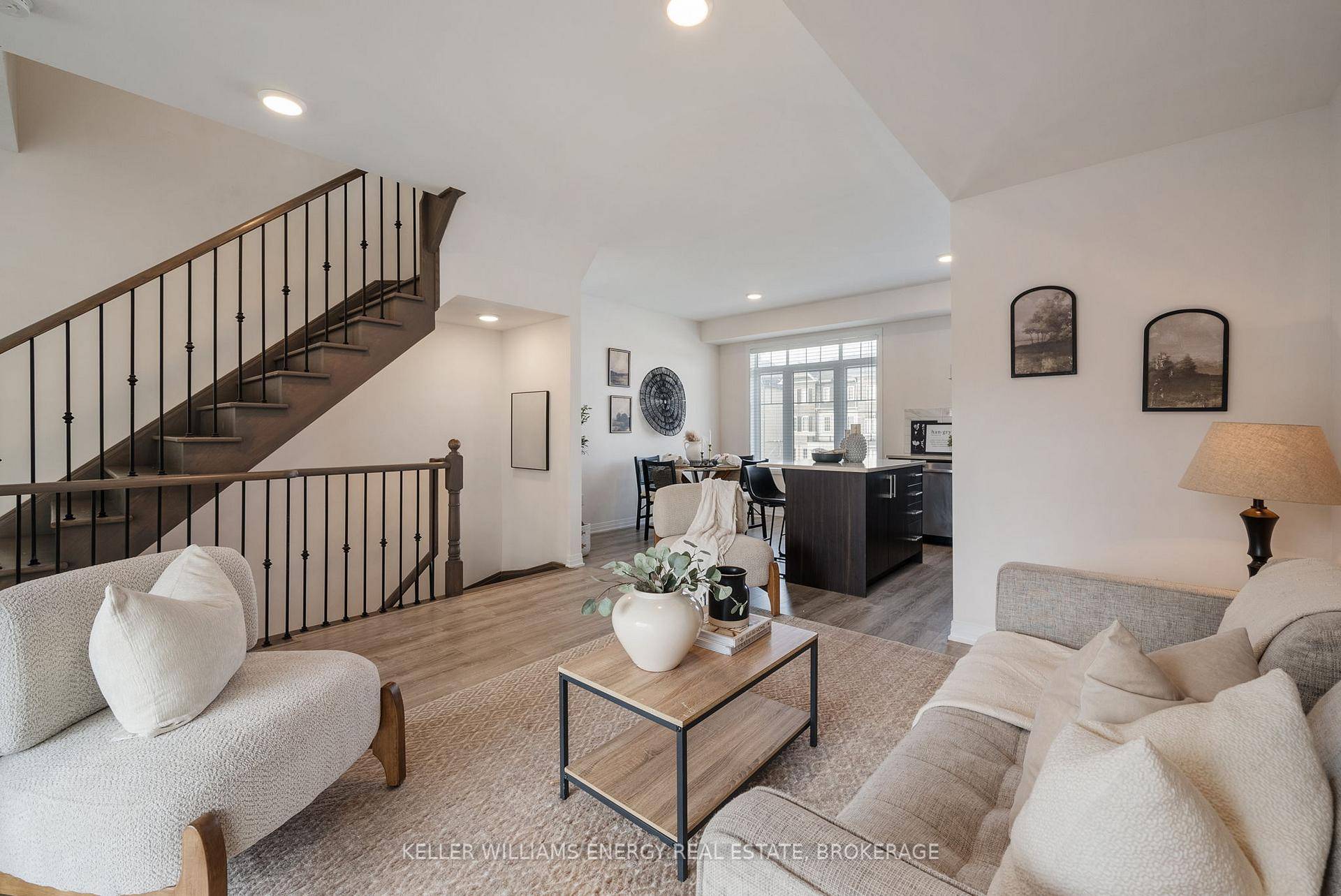 Executive townhome in the heart of Bowmanville, surrounded by walking biking trails and conservation areas.