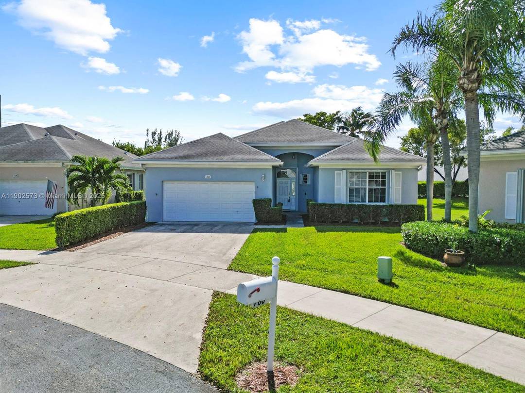 Spacious 4 bedroom two bath single family home in North Gate, a Keys Gate community, offers a large lot and many amenities.