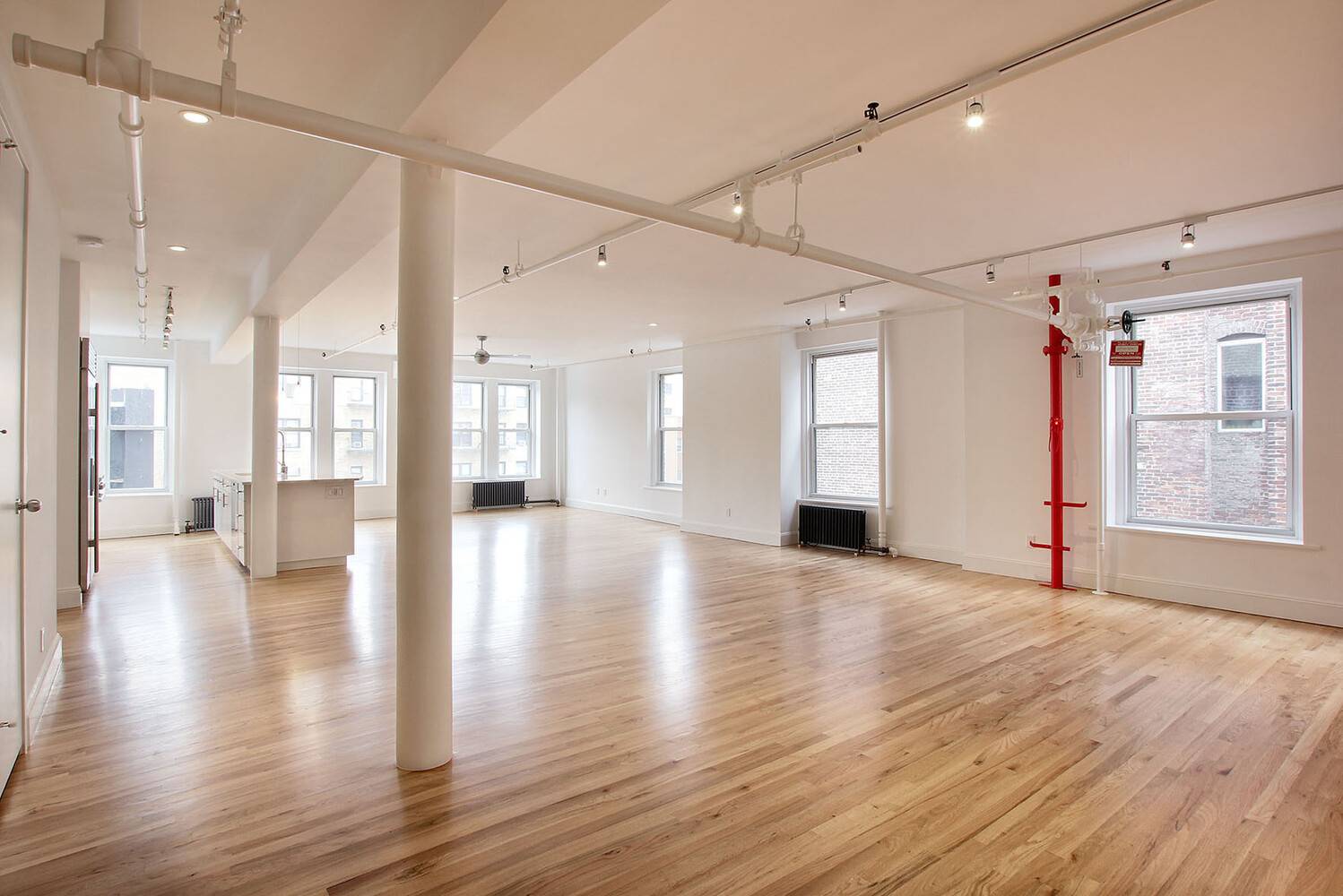 Soho Full Floor Loft on Crosby Prince Streets Enter directly from a key locked elevator into this sunny, spacious two bedroom two bathroom apartment with East, West, North and South ...