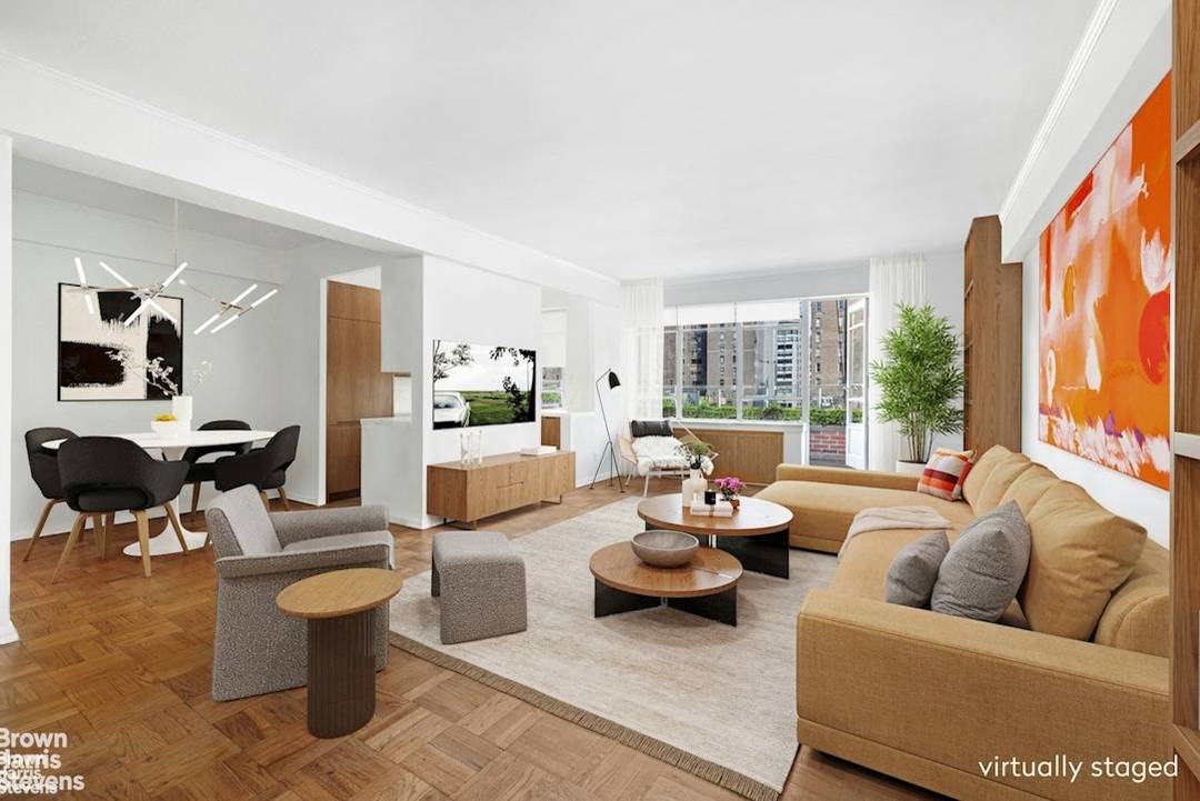 Gold Coast Gem with Private Outdoor Space Less than a Block from Central Park !