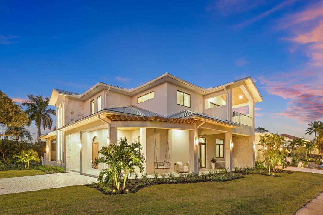 Welcome to Swinton Sands a brand new Coastal Modern masterpiece infused with Tulum inspired serenity, featuring a breezy wrap around front porch and private balconies off every bedroom.