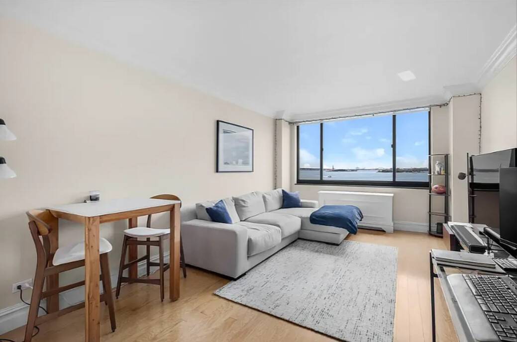 An exceptional one bedroom apartment with direct Statue of Liberty and Hudson River Views.