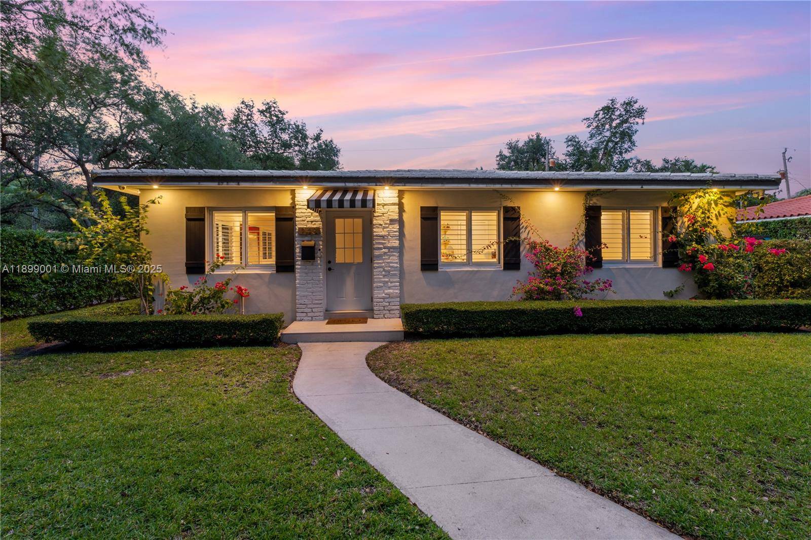 Discover your new Coral Gables home in this recently renovated house in the center of the City Beautiful.