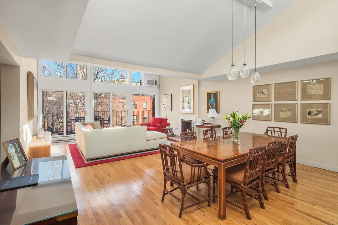 One of a Kind Penthouse Duplex Near Central Park with Two Outdoor Spaces This expansive and sun filled 3 bedroom convertible 4, 2.