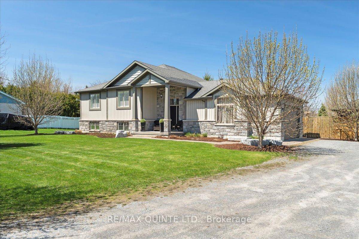 Welcome to this exceptional raised bungalow built by Cobblestone Homes, where upscale living meets ultimate outdoor entertaining just steps from the Bay of Quinte !